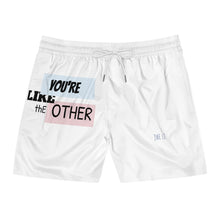 Load image into Gallery viewer, Men&#39;s Mid-Length Swim Shorts (AOP)
