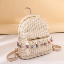 Charger l&#39;image dans la galerie, New Small Shoulder Casual Woven Bag Fashion Seaside Holiday Female Bag
