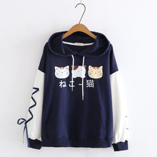 Load image into Gallery viewer, Cat printed sweater
