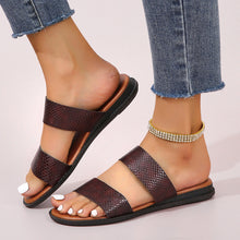 Load image into Gallery viewer, Women&#39;s Fashion Casual Serpentine Roman Shoes
