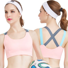 Load image into Gallery viewer, Back Cross Sports Bra
