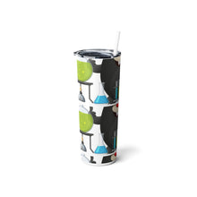 Load image into Gallery viewer, Skinny Steel Tumbler with Straw, 20oz
