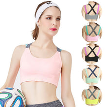 Load image into Gallery viewer, Back Cross Sports Bra
