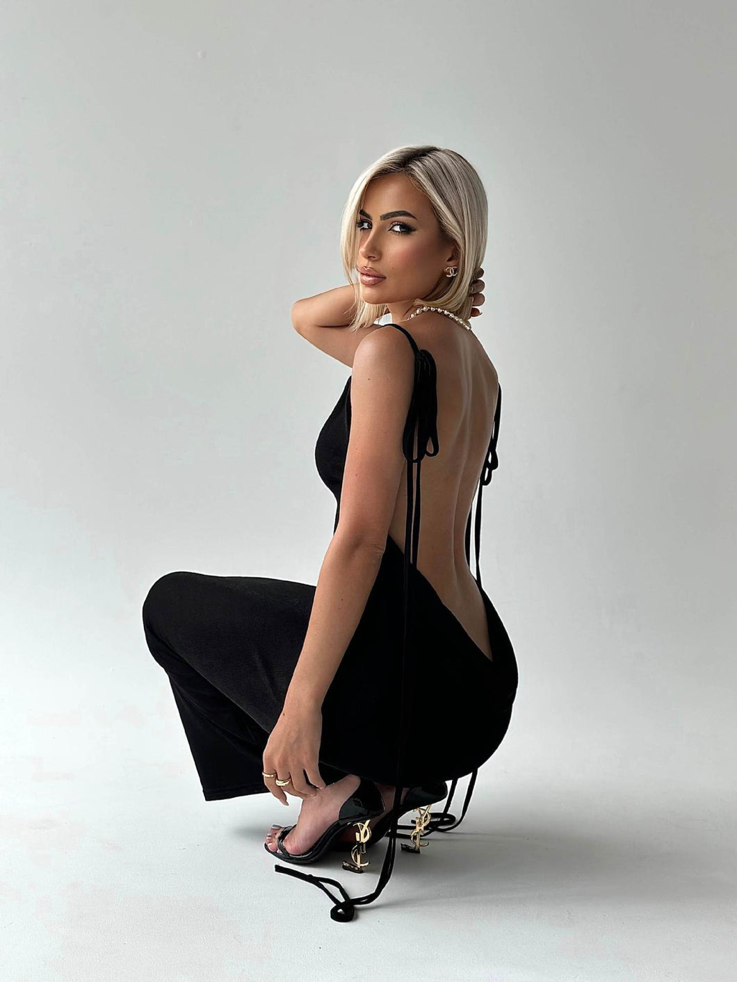 Backless Gown Dress