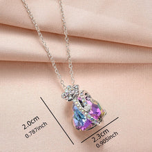 Load image into Gallery viewer, Rose Pendant Necklace
