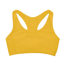 Load image into Gallery viewer, Girls&#39; Double Lined Seamless Sports Bra (AOP)
