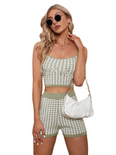 Load image into Gallery viewer, Drawstring Print Shorts Set
