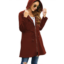 Load image into Gallery viewer, Solid Color Hoodie Fluff Scratch Jacket Jacket Cardigan
