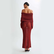 Charger l&#39;image dans la galerie, Long-sleeved Knitted Dresses
