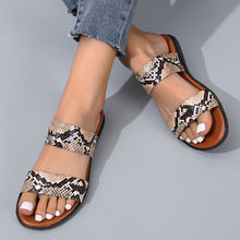 Load image into Gallery viewer, Women&#39;s Fashion Casual Serpentine Roman Shoes
