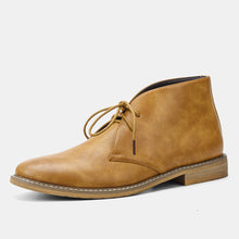 Charger l&#39;image dans la galerie, Plus Size Men&#39;s Retro Desert Boots Classic
