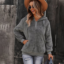 Charger l&#39;image dans la galerie, Fashion Casual Women&#39;s Warm Loose Solid Color Sweater
