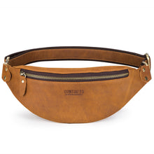 Load image into Gallery viewer, Leather Men&#39;s Waist Bag
