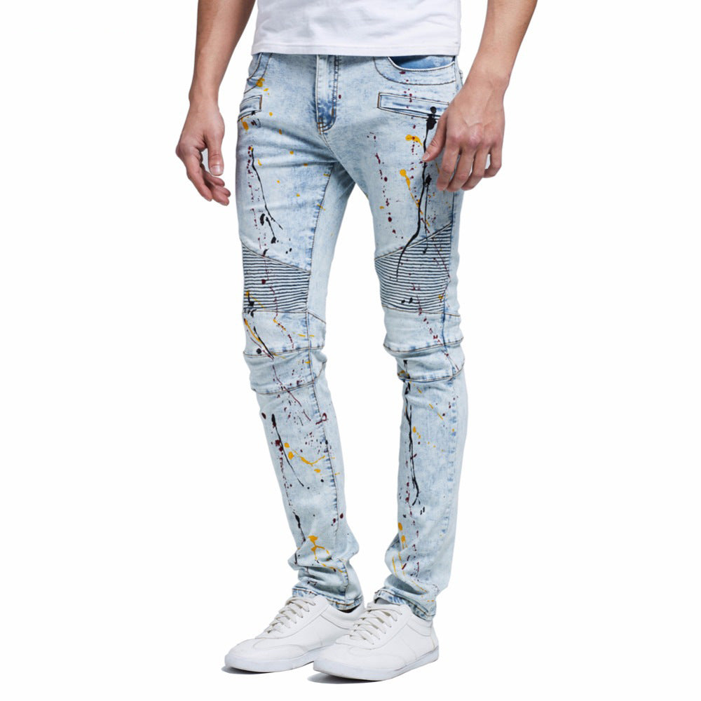 Hip Hop Men's Jeans