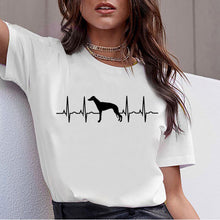 Load image into Gallery viewer, Kawaii Dog Digital Print T-shirt
