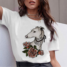 Load image into Gallery viewer, Kawaii Dog Digital Print T-shirt
