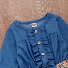 Charger l&#39;image dans la galerie, Denim patchwork dress
