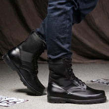 Load image into Gallery viewer, Leather Combat Boots
