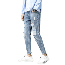 Charger l&#39;image dans la galerie, Ripped cropped Jeans
