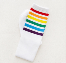 Load image into Gallery viewer, Rainbow High Tube Socks
