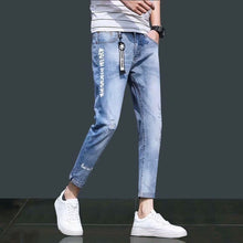 Load image into Gallery viewer, Casual Hole Design jeans
