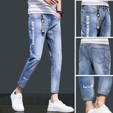 Load image into Gallery viewer, Casual Hole Design jeans
