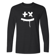 Load image into Gallery viewer, Men&#39;s Smiley Face Print Long-Sleeved T-Shirt
