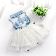 Load image into Gallery viewer, Pure Color Flower Princess Puffy Skirts
