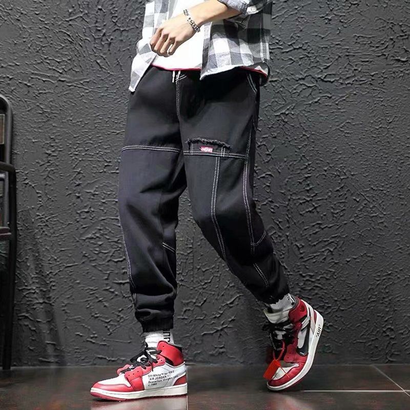 Korean Style Trendy Men's Overalls