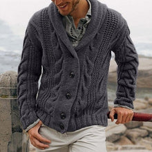 Load image into Gallery viewer, Knitted cardigan sweater
