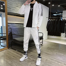 Load image into Gallery viewer, Patchwork Streetwear Tracksuit
