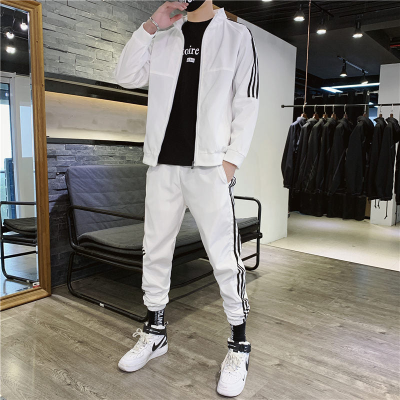 Patchwork Streetwear Tracksuit