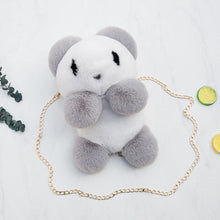 Charger l&#39;image dans la galerie, Panda plush diagonal bag
