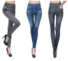 Load image into Gallery viewer, fashion women jean leggings
