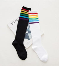 Load image into Gallery viewer, Rainbow High Tube Socks
