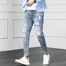 Charger l&#39;image dans la galerie, Ripped cropped Jeans
