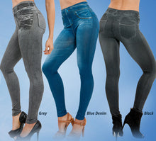 Load image into Gallery viewer, fashion women jean leggings
