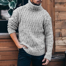 Load image into Gallery viewer, Turtleneck Knitted Sweater
