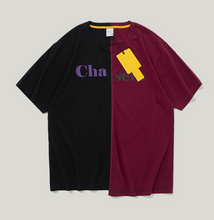 Load image into Gallery viewer, Stitching Letter T-Shirt
