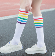 Load image into Gallery viewer, Rainbow High Tube Socks
