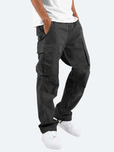 Charger l&#39;image dans la galerie, Men&#39;s Workwear Drawstring Multi-pocket Casual Pants
