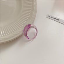 Charger l&#39;image dans la galerie, Simple Trend Transparent Ring
