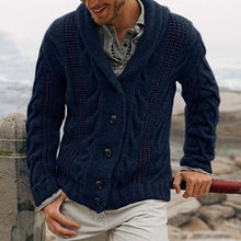 Load image into Gallery viewer, Knitted cardigan sweater
