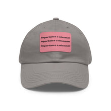 Load image into Gallery viewer, Dad Hat with Leather Patch
