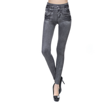 Load image into Gallery viewer, fashion women jean leggings
