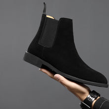 Charger l&#39;image dans la galerie, Men&#39;s Nubuck Leather High-top Boots
