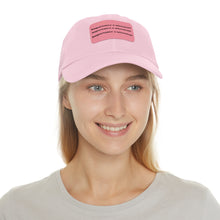 Load image into Gallery viewer, Dad Hat with Leather Patch
