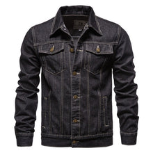 Load image into Gallery viewer, Lapel Jeans Jackets
