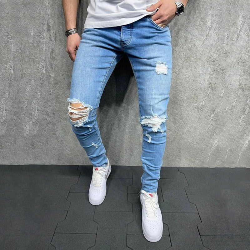 Denim Tight-Fitting Jean