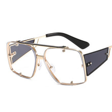 Load image into Gallery viewer, Retro Metal Big Frame Sunglasses Popular In Europe And America
